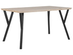 Dining Table BRAVO Light Brown 140 cm 80 cm