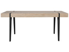 Dining Table ADENA Light Brown 180 cm 90 cm