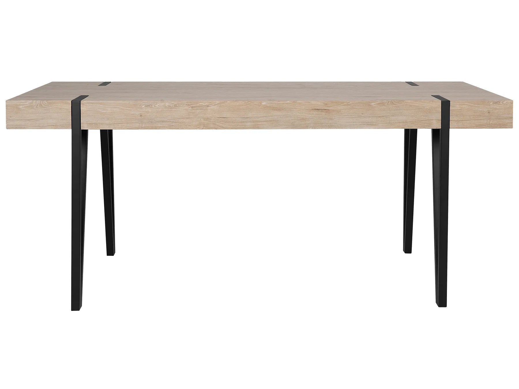 Dining Table ADENA Light Brown 180 cm 90 cm