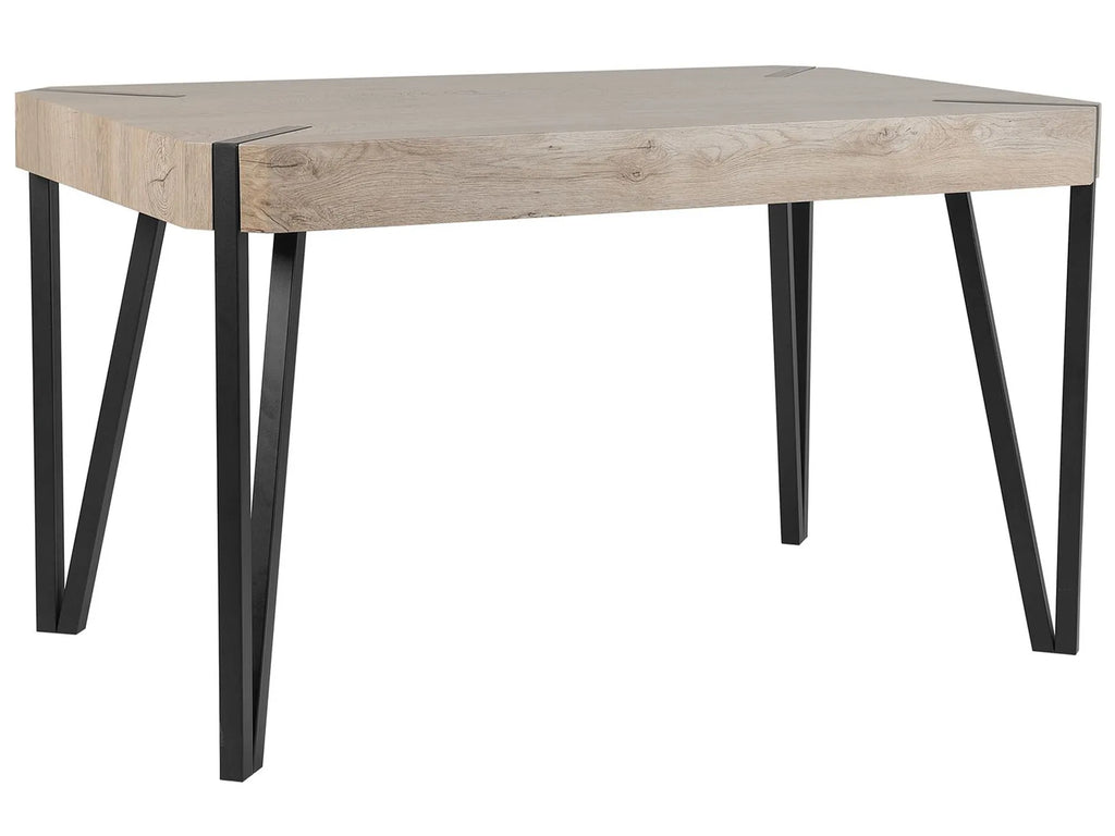 Dining Table CAMBELL Taupe 130 cm 80 cm