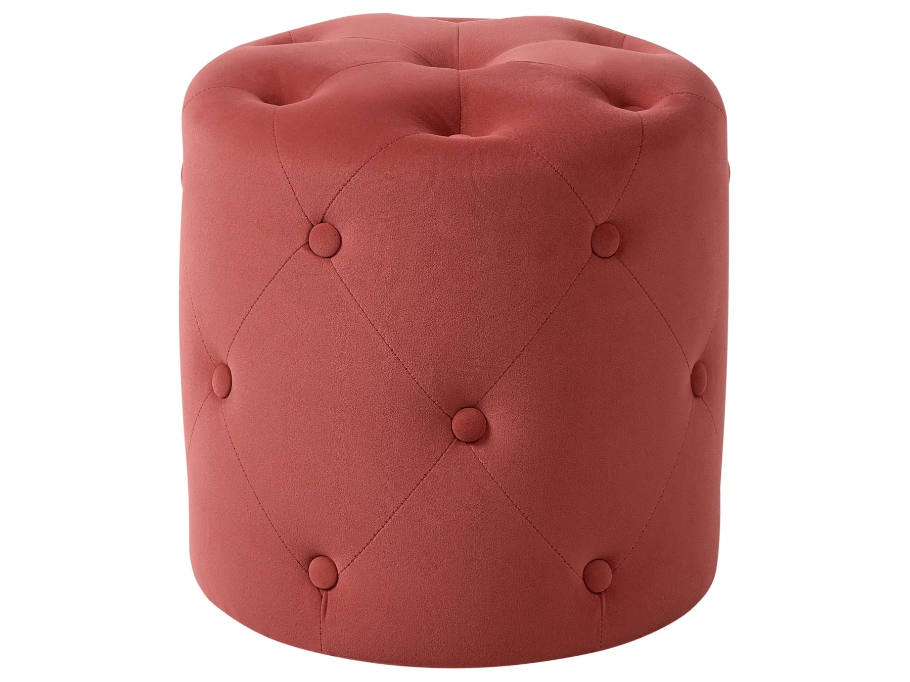 Pouffe COROLLA Velvet Coral
