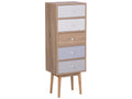 5 Drawer Chest FOLEY Multicolour