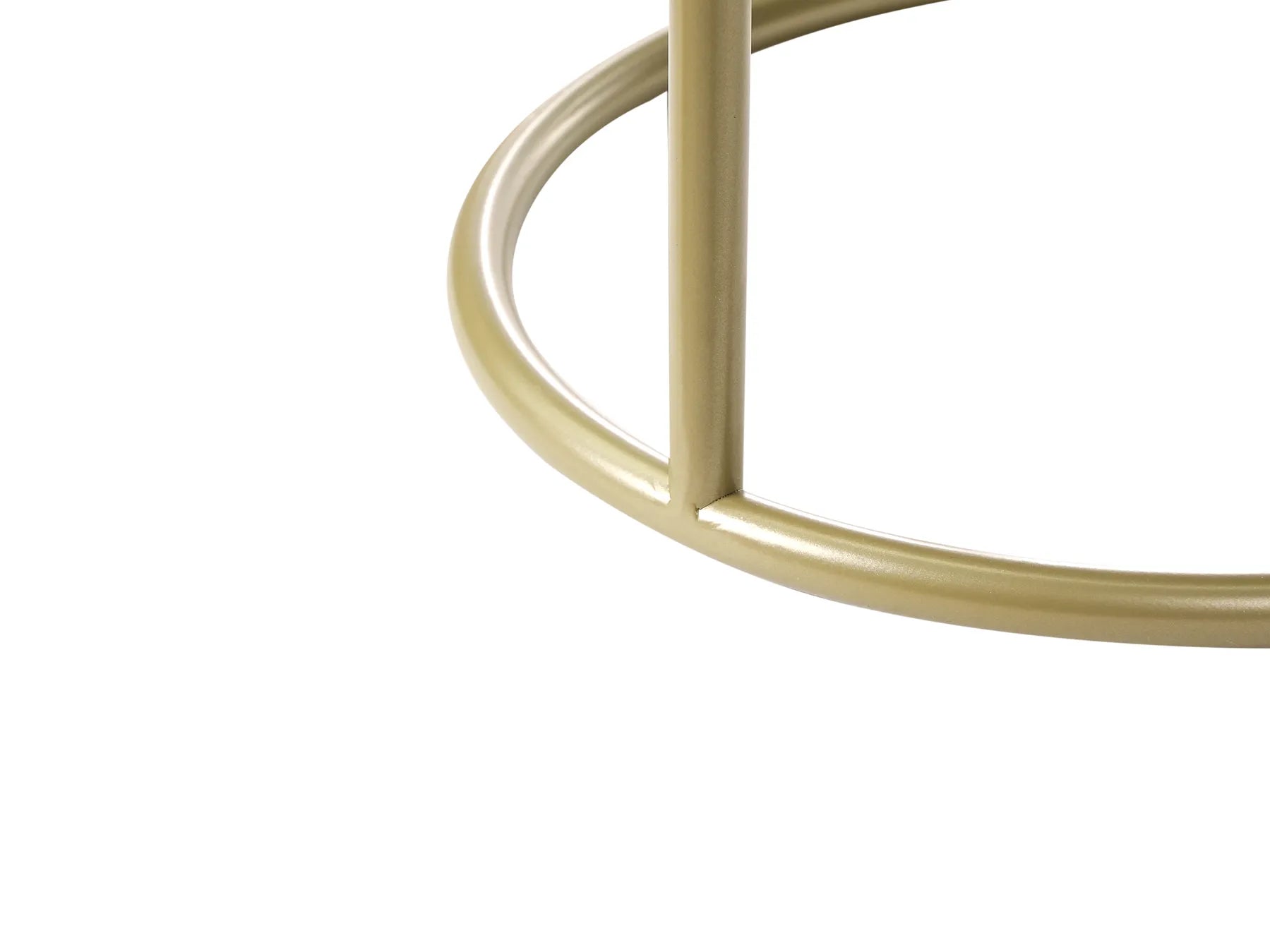 Footstool DELCO Velvet Pastel Pink