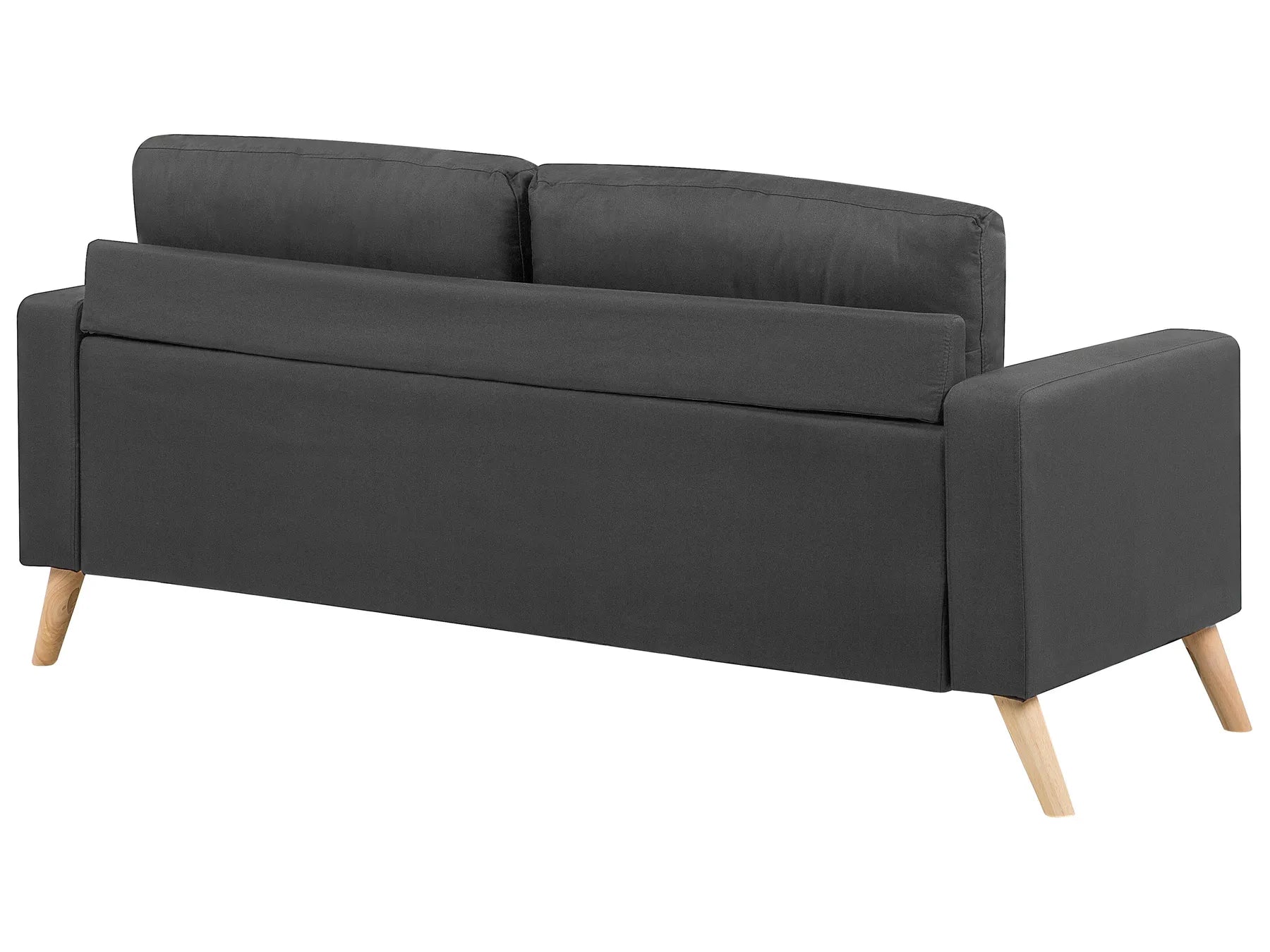 Sofa 2 Seater KALMAR Fabric Dark Grey