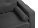 Sofa 2 Seater KALMAR Fabric Dark Grey