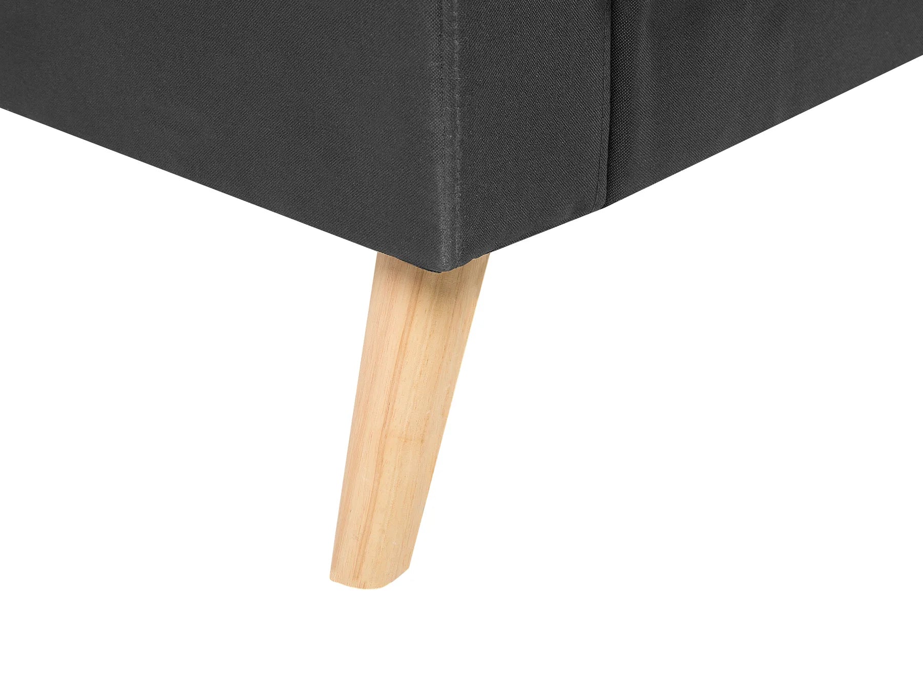 Sofa 2 Seater KALMAR Fabric Dark Grey