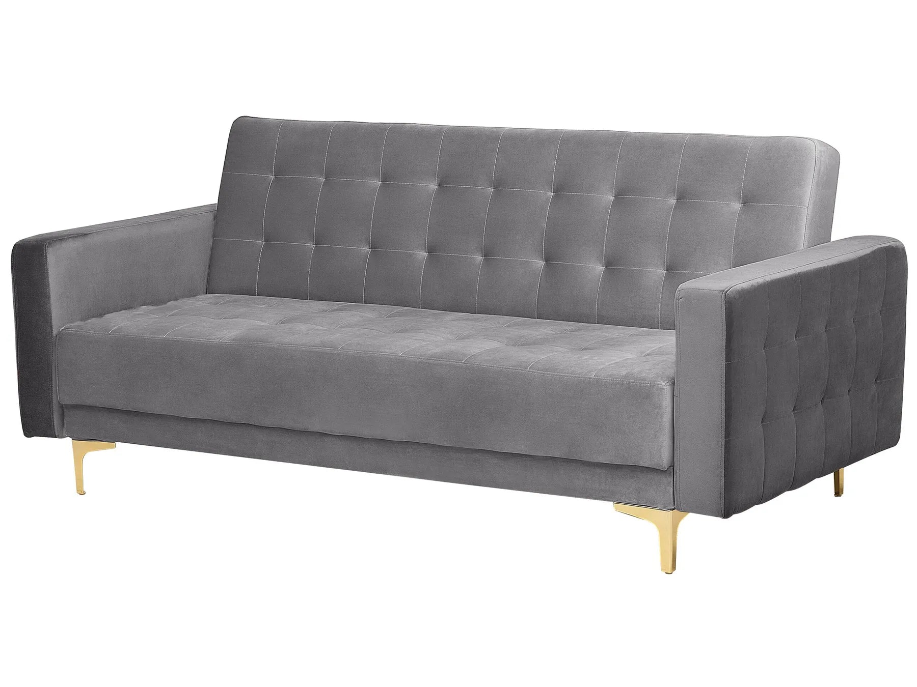 Living Room Set 5 Seater ABERDEEN Velvet Grey