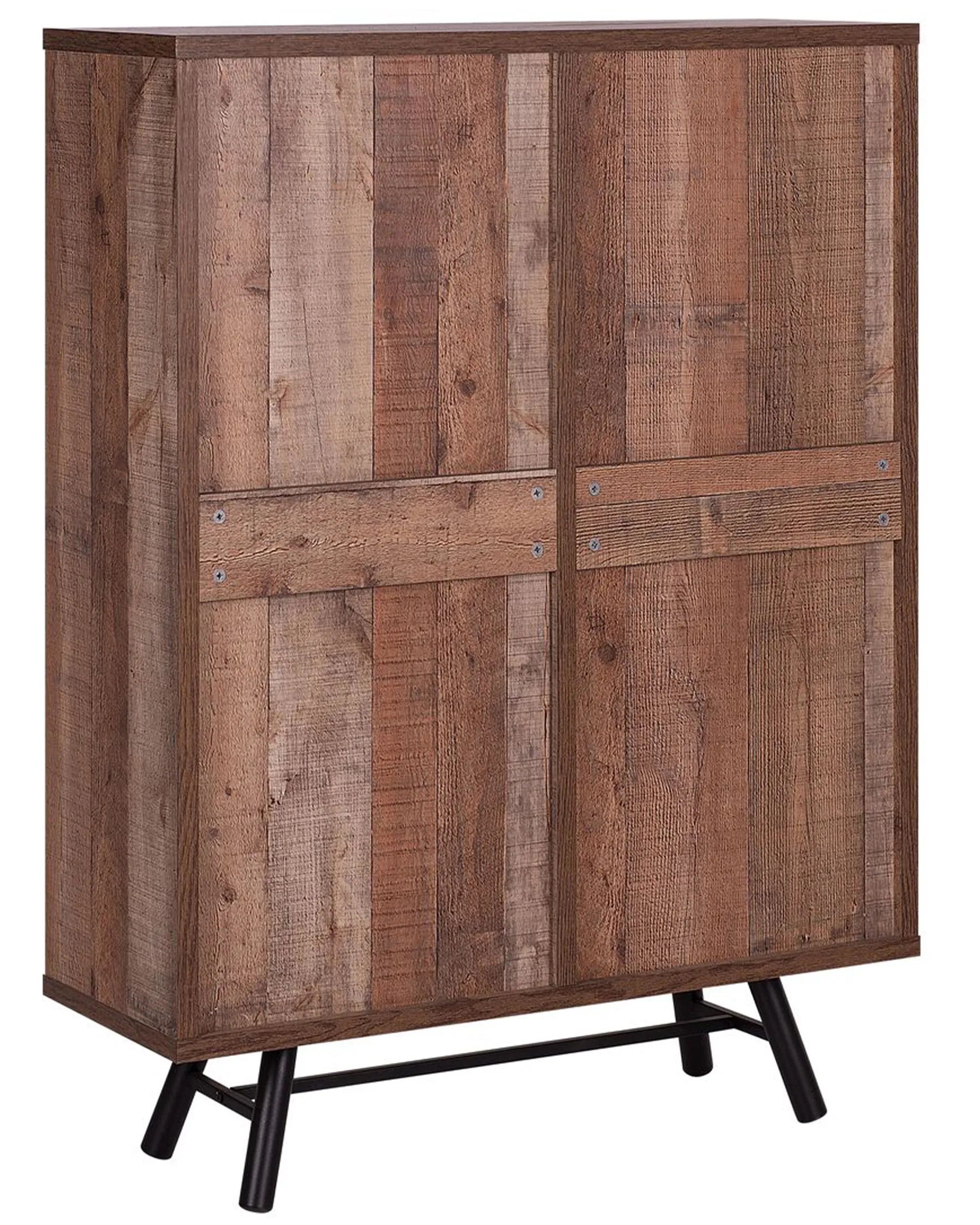 Shelving Unit ATLANTA 131 cm Brown