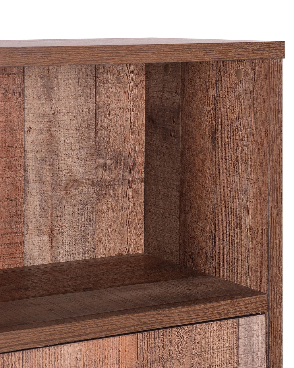 Shelving Unit ATLANTA 131 cm Brown