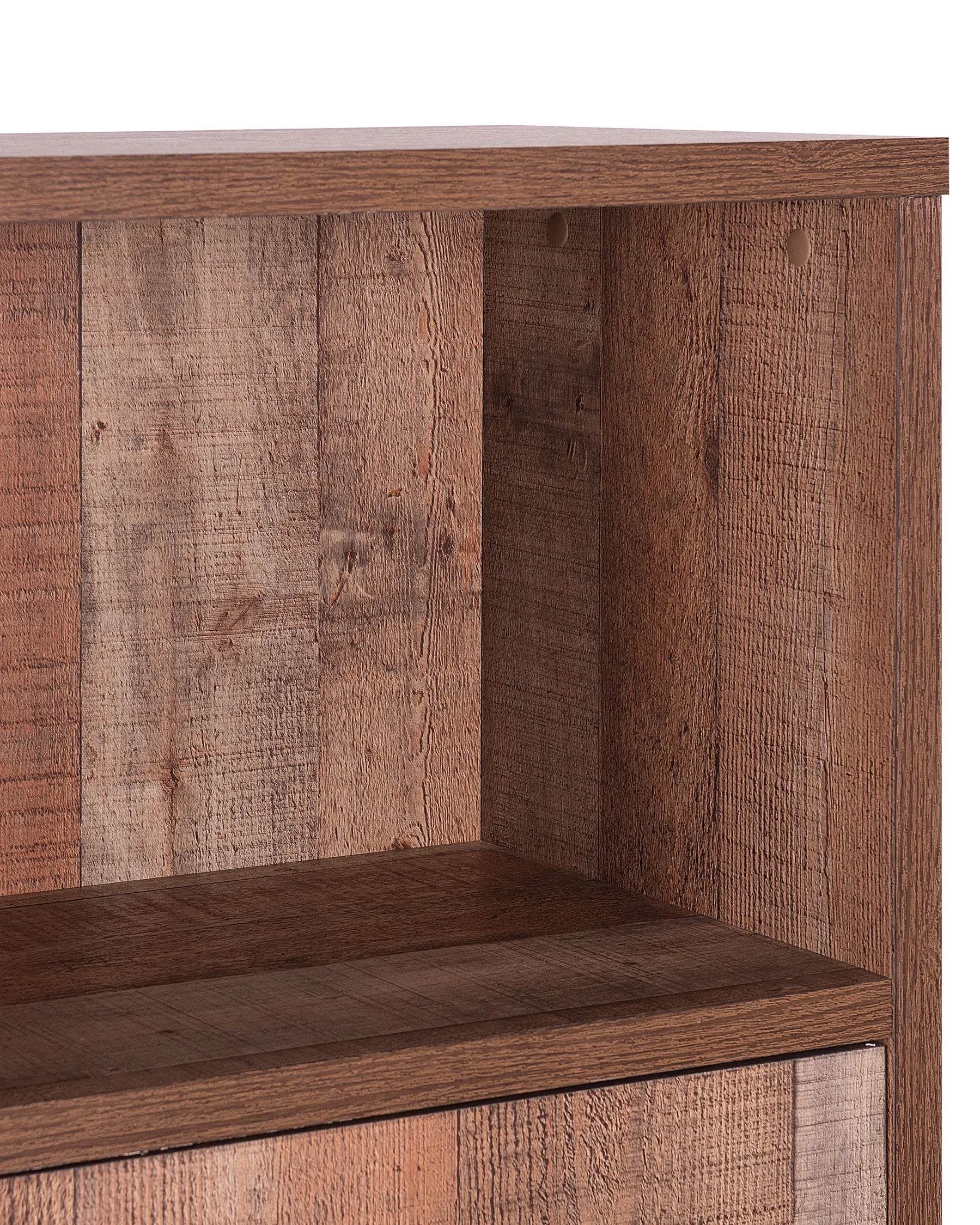 Shelving Unit ATLANTA 131 cm Brown