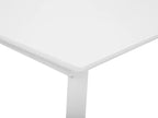 Extending Dining Table KALUNA White 160/200 cm 90 cm