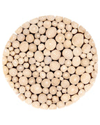 Bedside Table NAMPA Teak Wood Light Brown