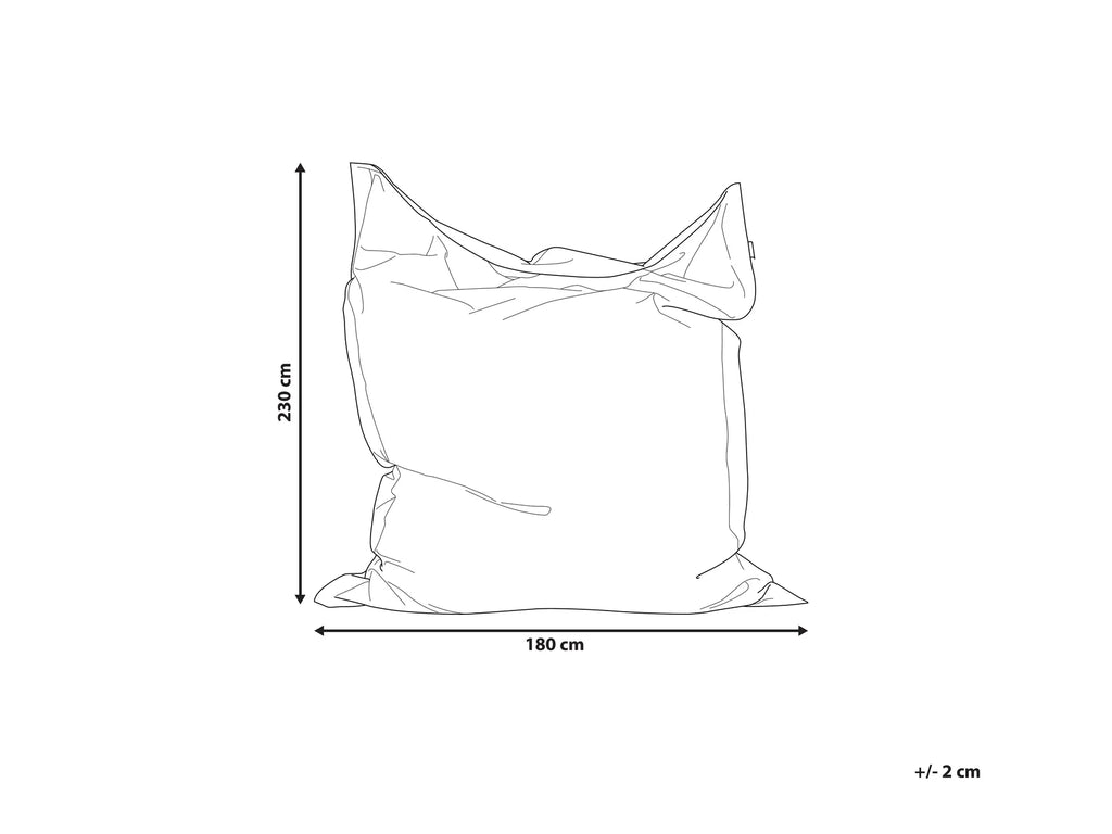 Bean Bag 600 L FUZZY 180 cm 230 cm Fuchsia Pink