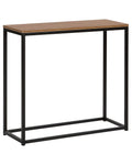 Console Table DELANO Brown/ Black
