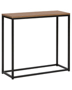 Console Table DELANO Brown/ Black