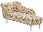 Left-Hand Chaise Lounge NIMES Fabric Beige