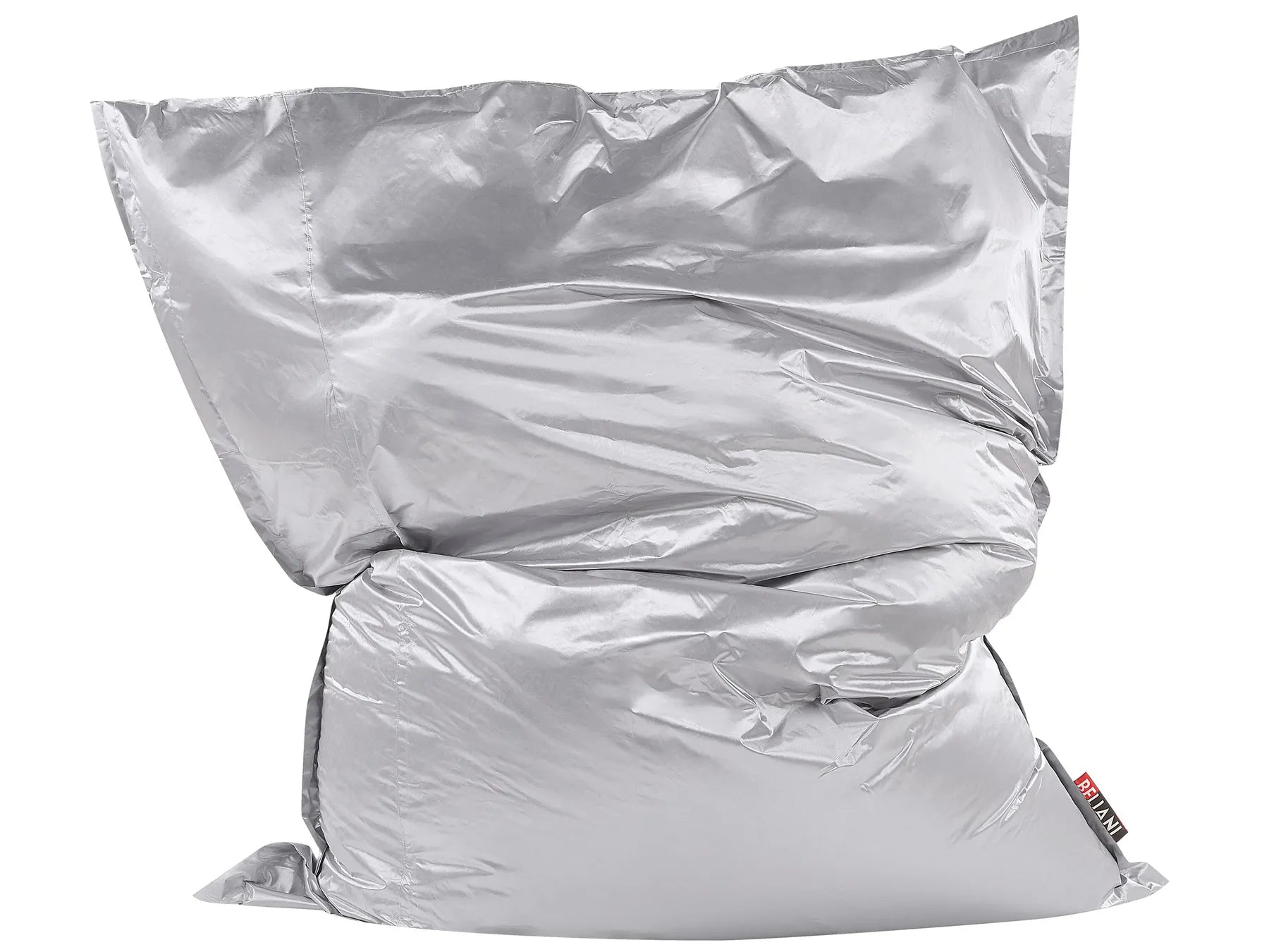 Bean Bag 600 L FUZZY 180 cm 230 cm Silver