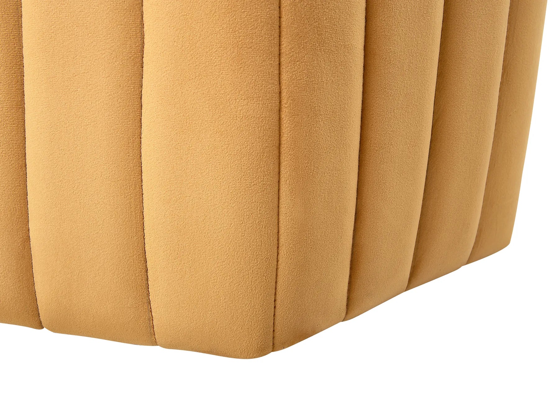Pouffe MURIETTA Velvet Mustard