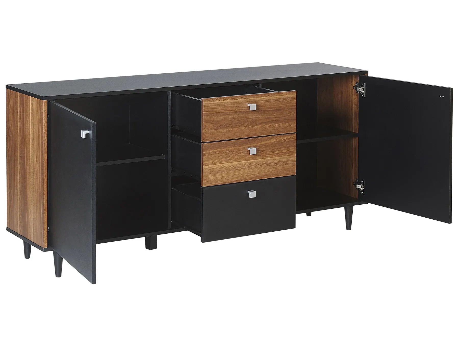 2 Door Sideboard KURO Black