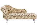 Left-Hand Chaise Lounge NIMES Fabric Beige