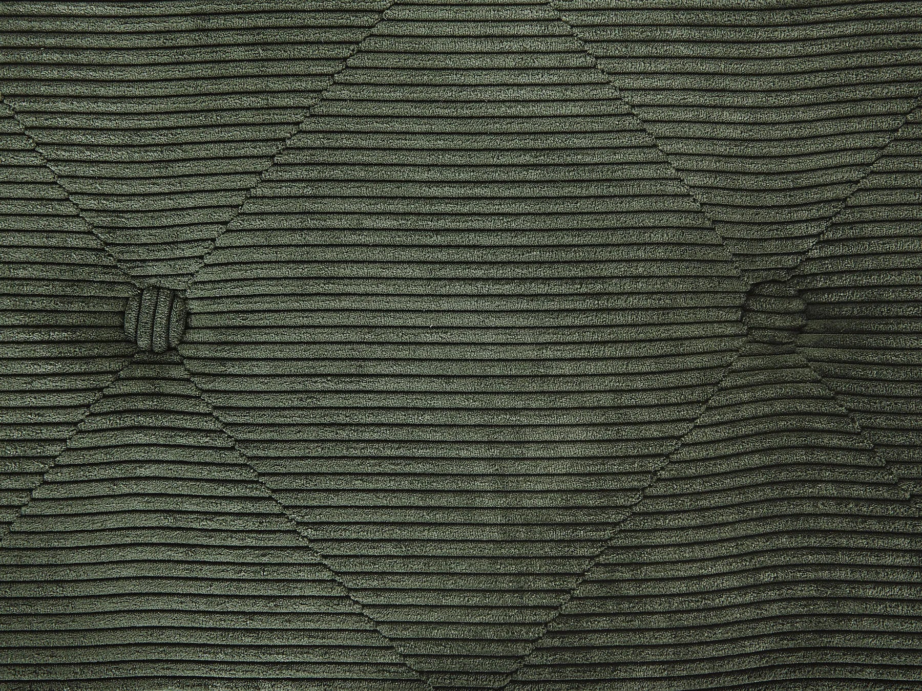 Storage Stool MALLARD Corduroy Dark Green