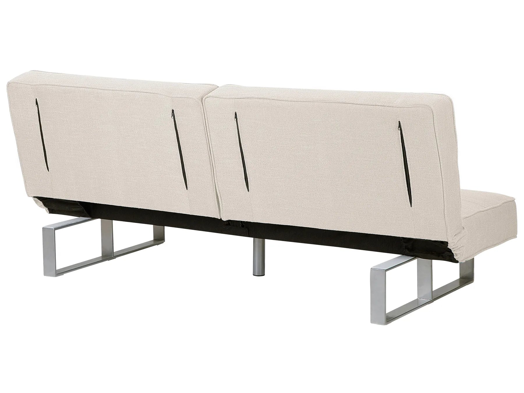 Sofa Bed 3 Seater DUBLIN Fabric Light Beige