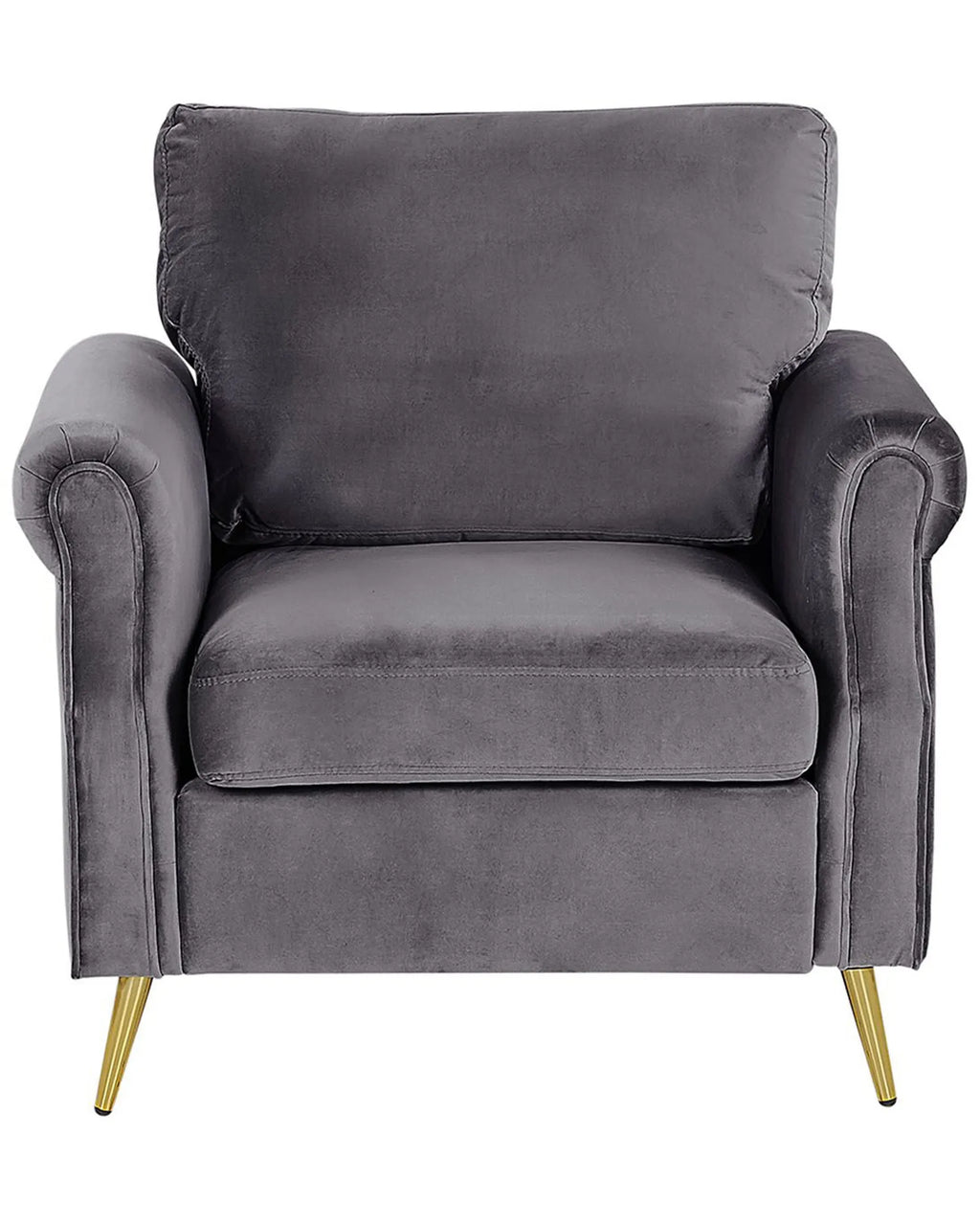Armchair VIETAS Velvet Dark Grey