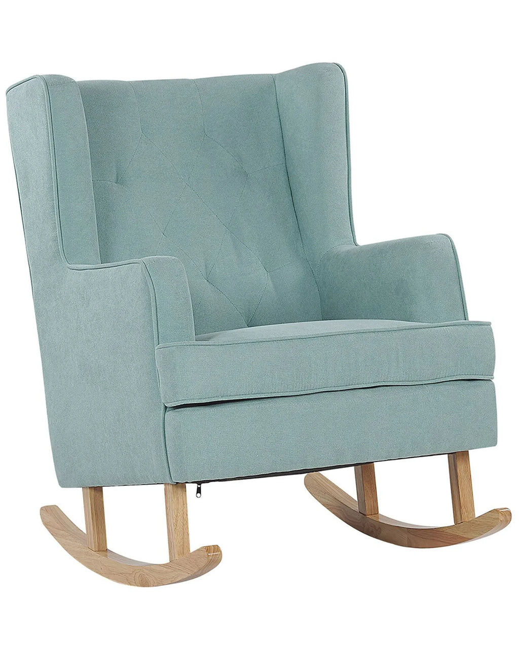 Rocking Chair TRONDHEIM Fabric Mint Green
