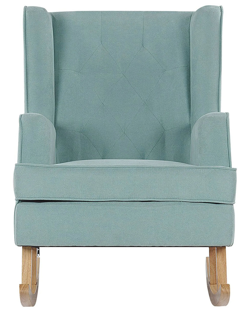 Rocking Chair TRONDHEIM Fabric Mint Green