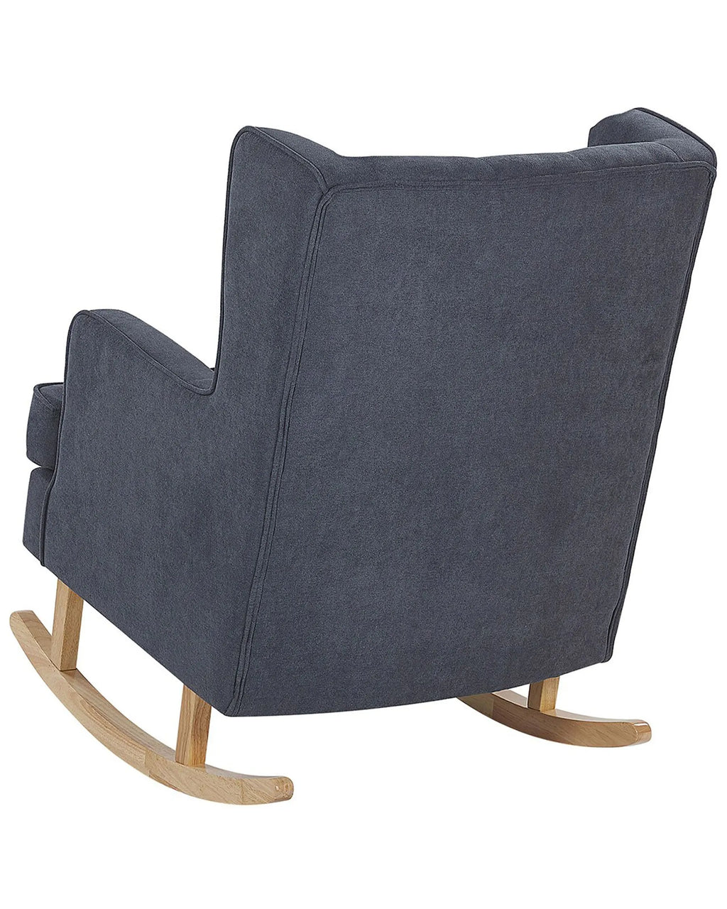 Rocking Chair TRONDHEIM Fabric Dark Grey