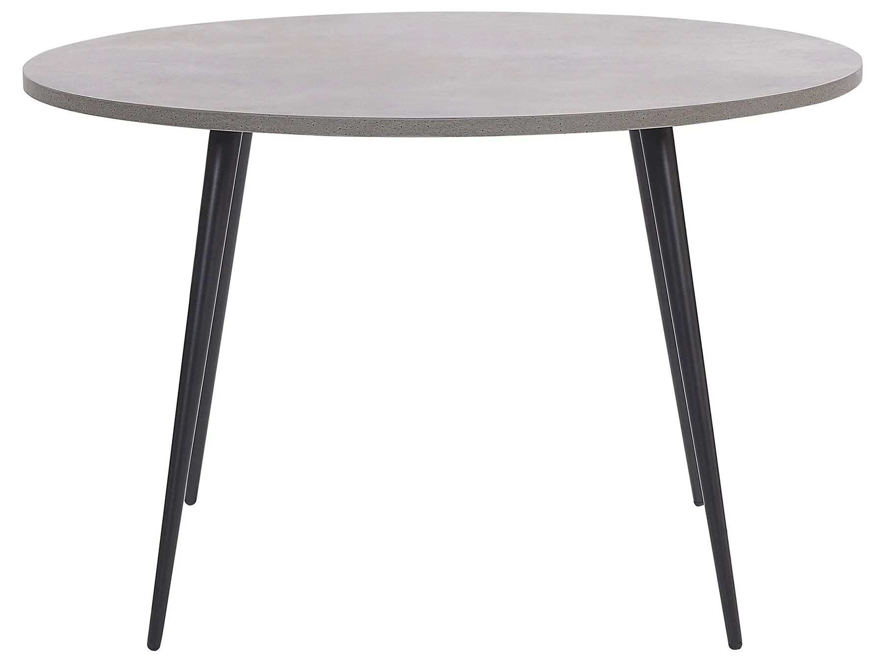 Dining Table Grey Concrete Effect 120 cm 120 cm