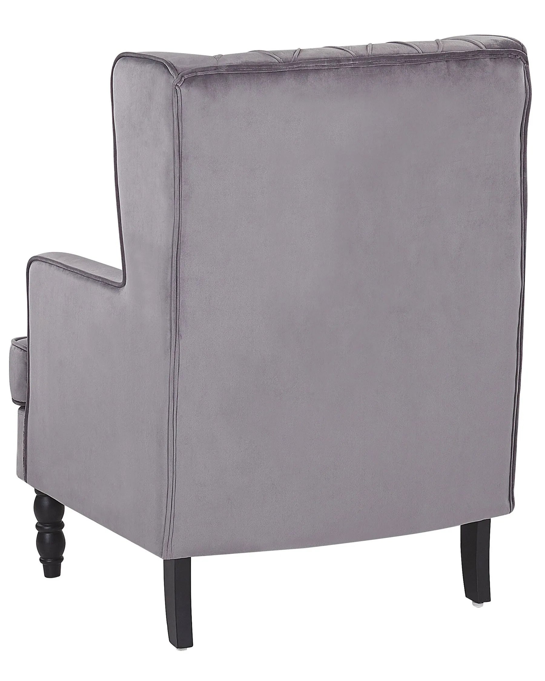 Armchair SANDSET Velvet Grey