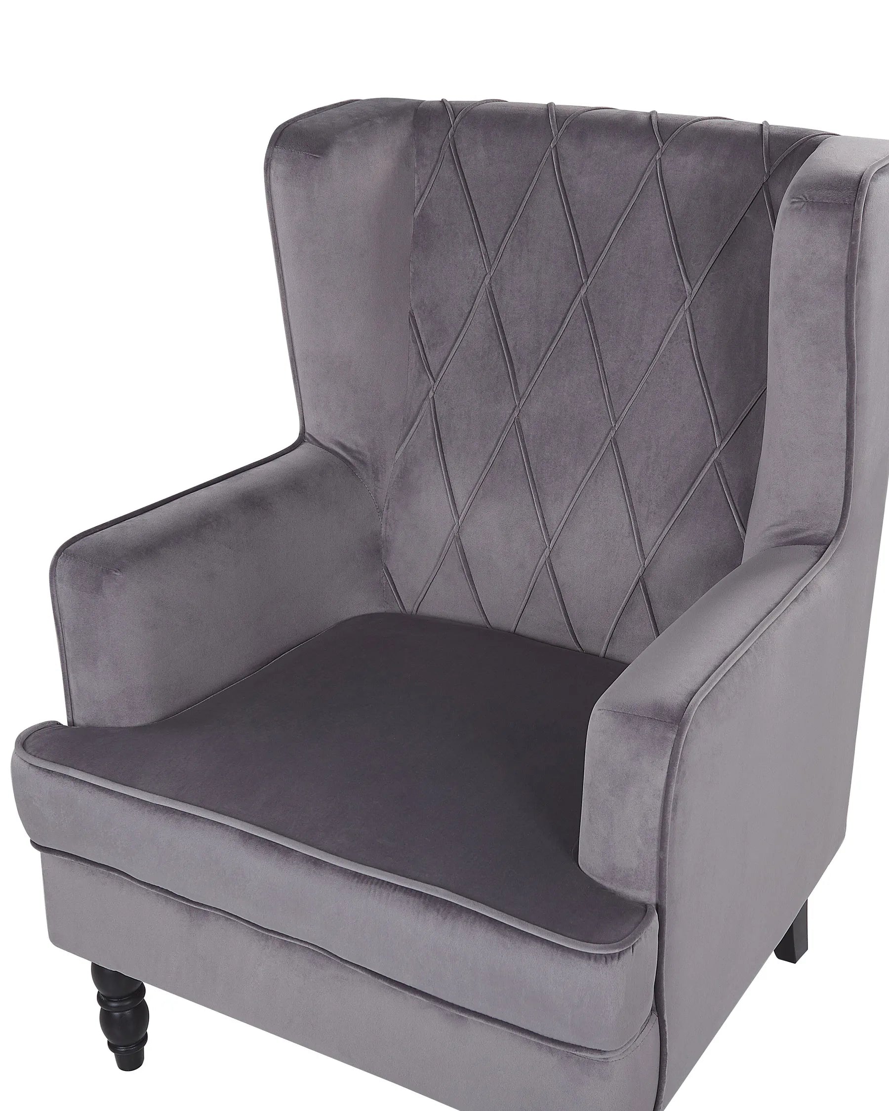 Armchair SANDSET Velvet Grey