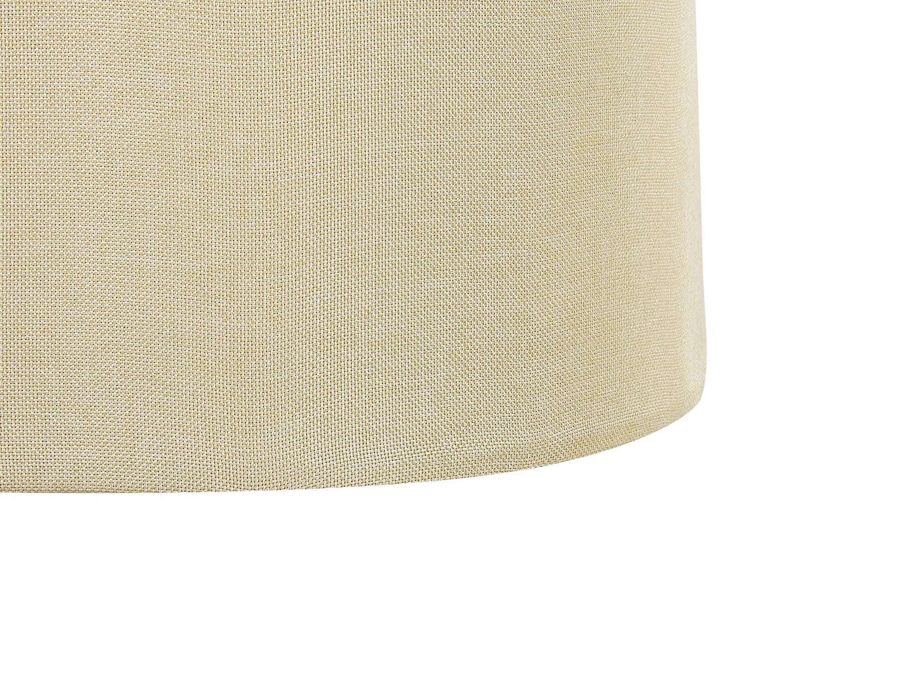 Kids Storage Pouffe SAMURAI Faux Linen Beige