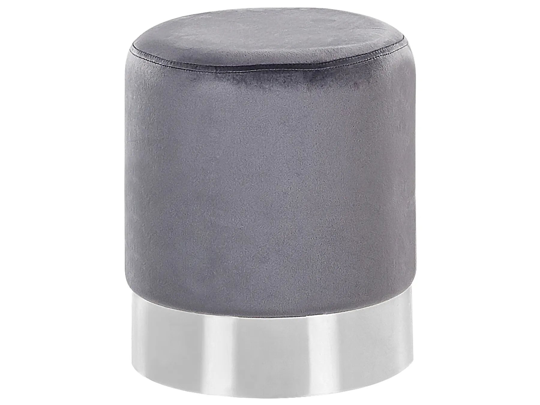 Pouffe BRIGITTE Velvet Grey