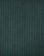 Set of 2 Dining Chairs LOVERNA Corduroy Dark Green