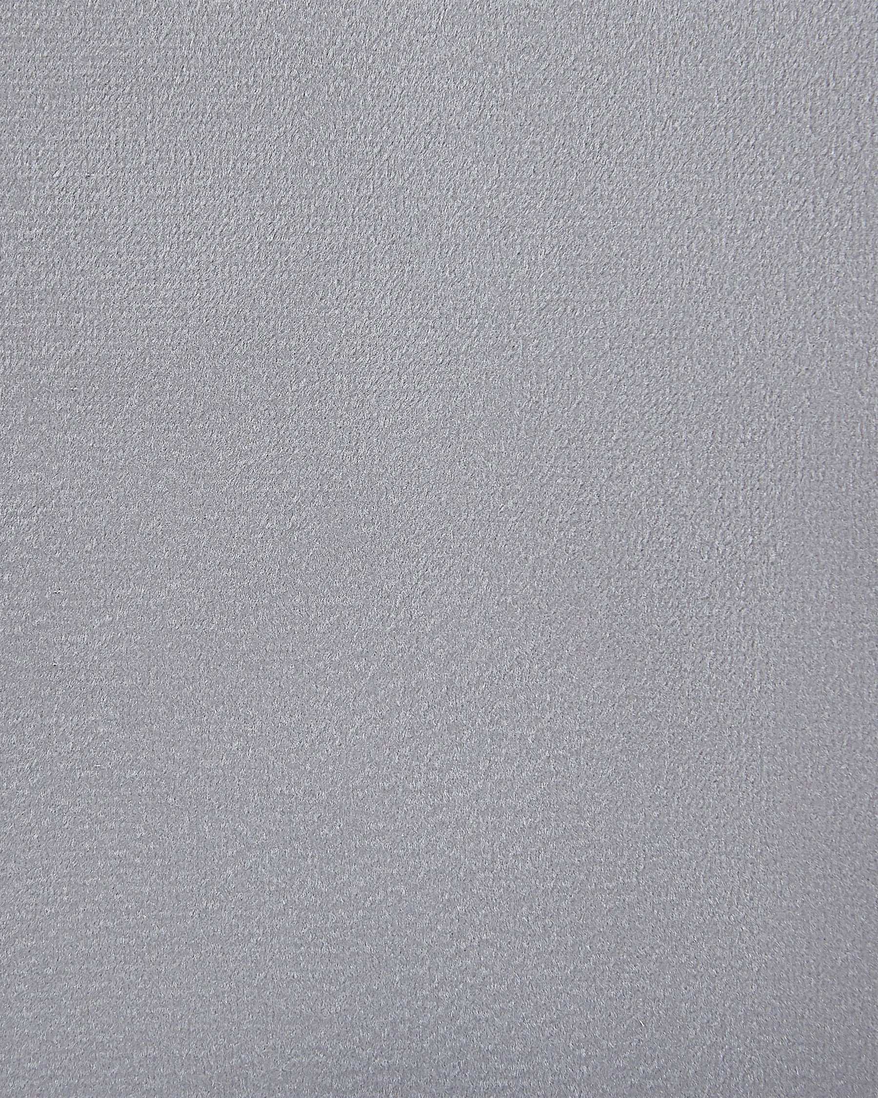 Set of 2 Bar Chairs ARCOLA Velvet Light Grey