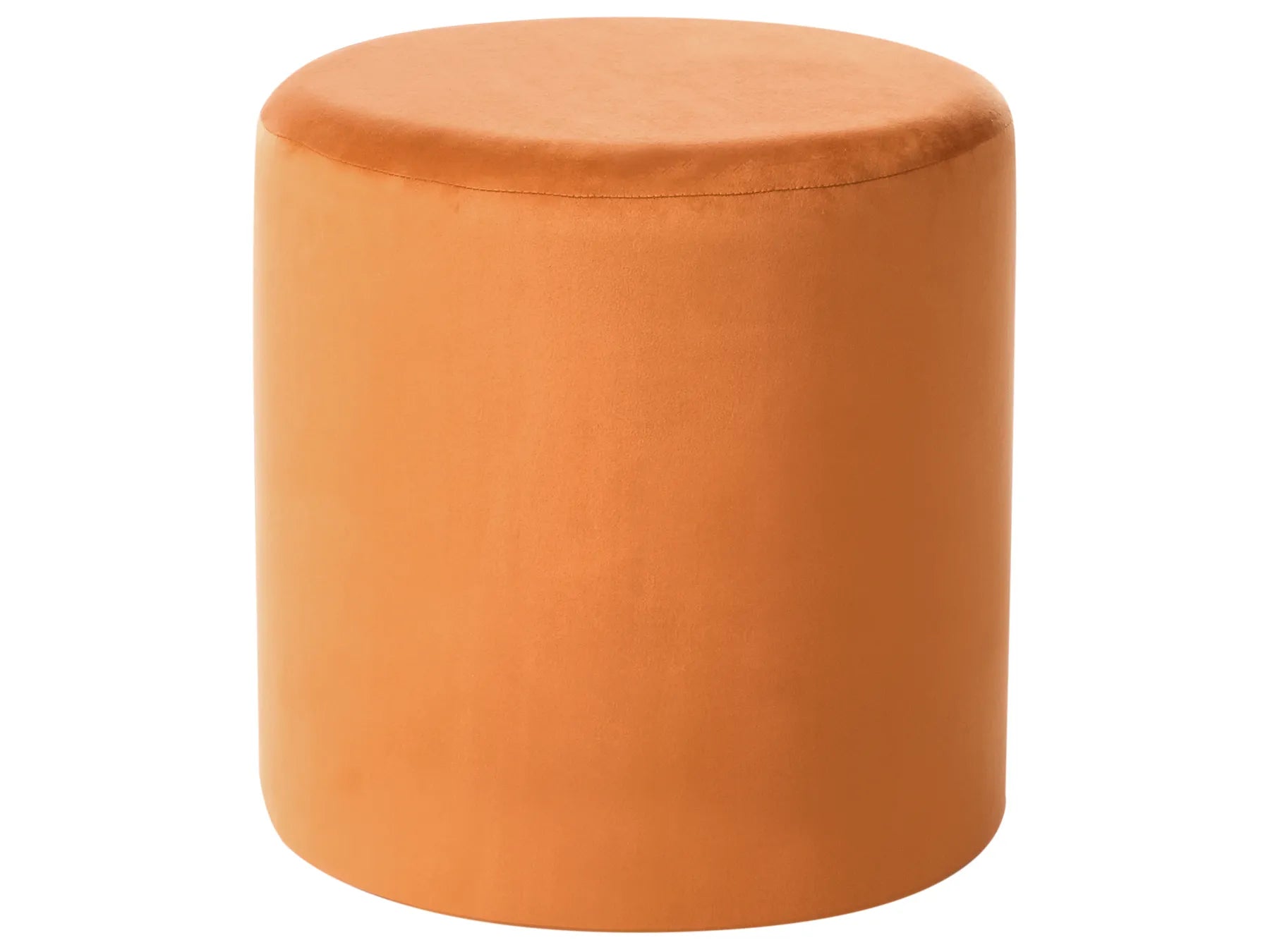 Pouffe LOVETT Velvet Orange