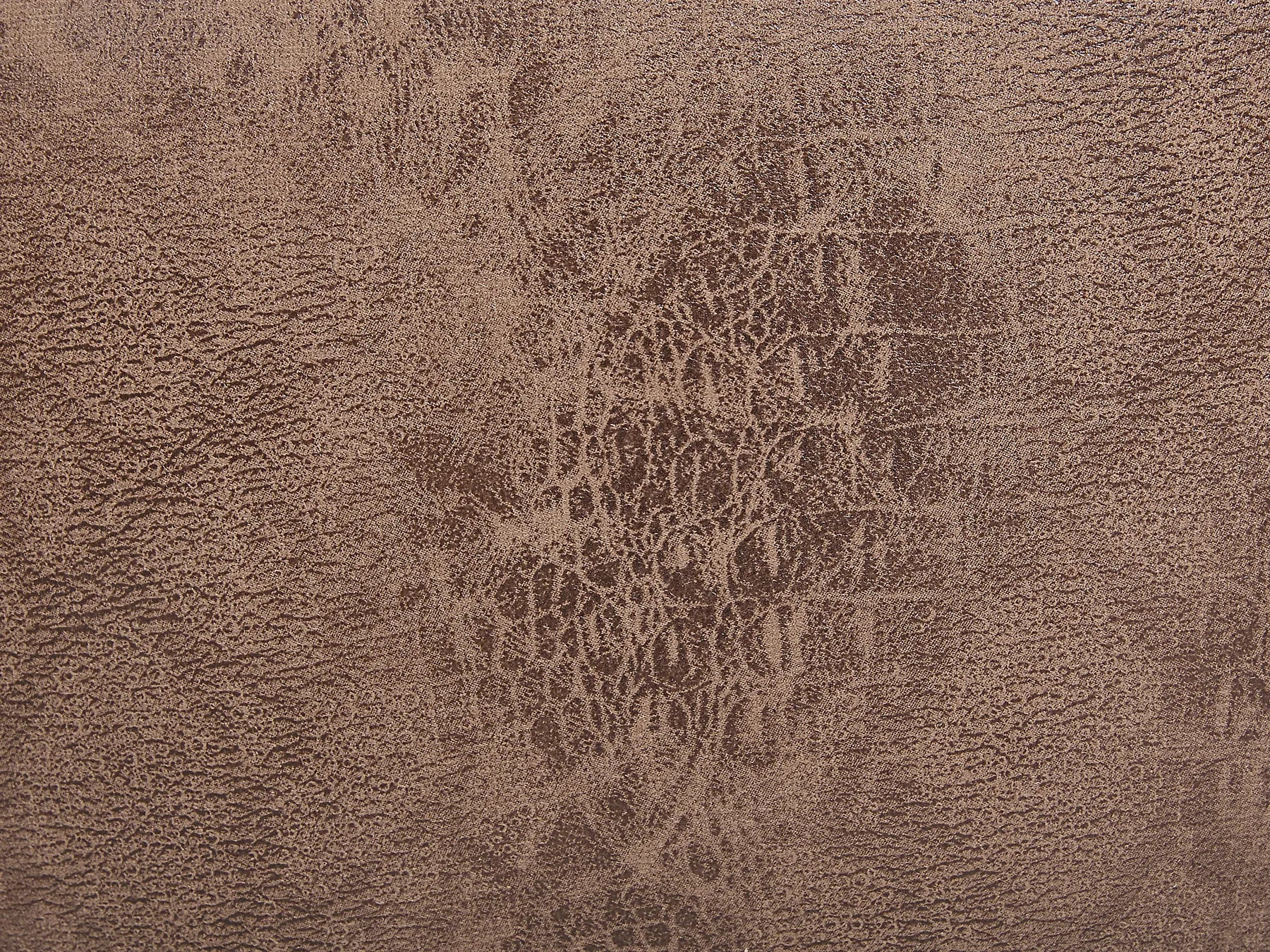 Animal Stool HORSE Faux Leather Light Brown