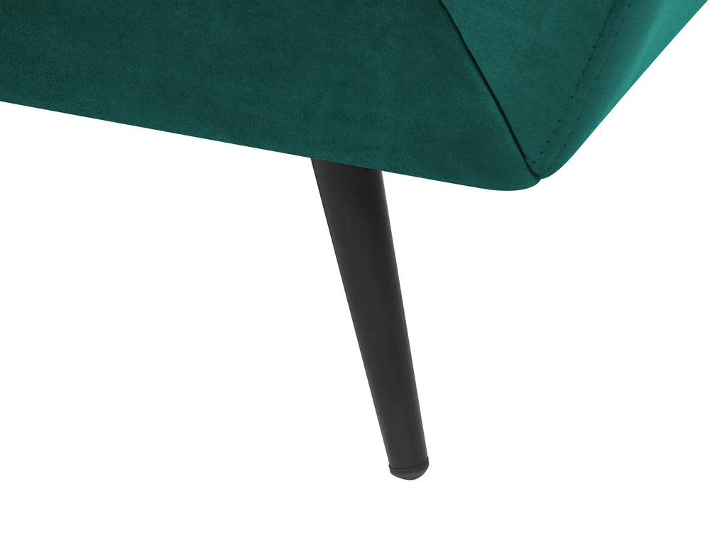Sofa 3 Seater LENVIK Velvet Emerald Green