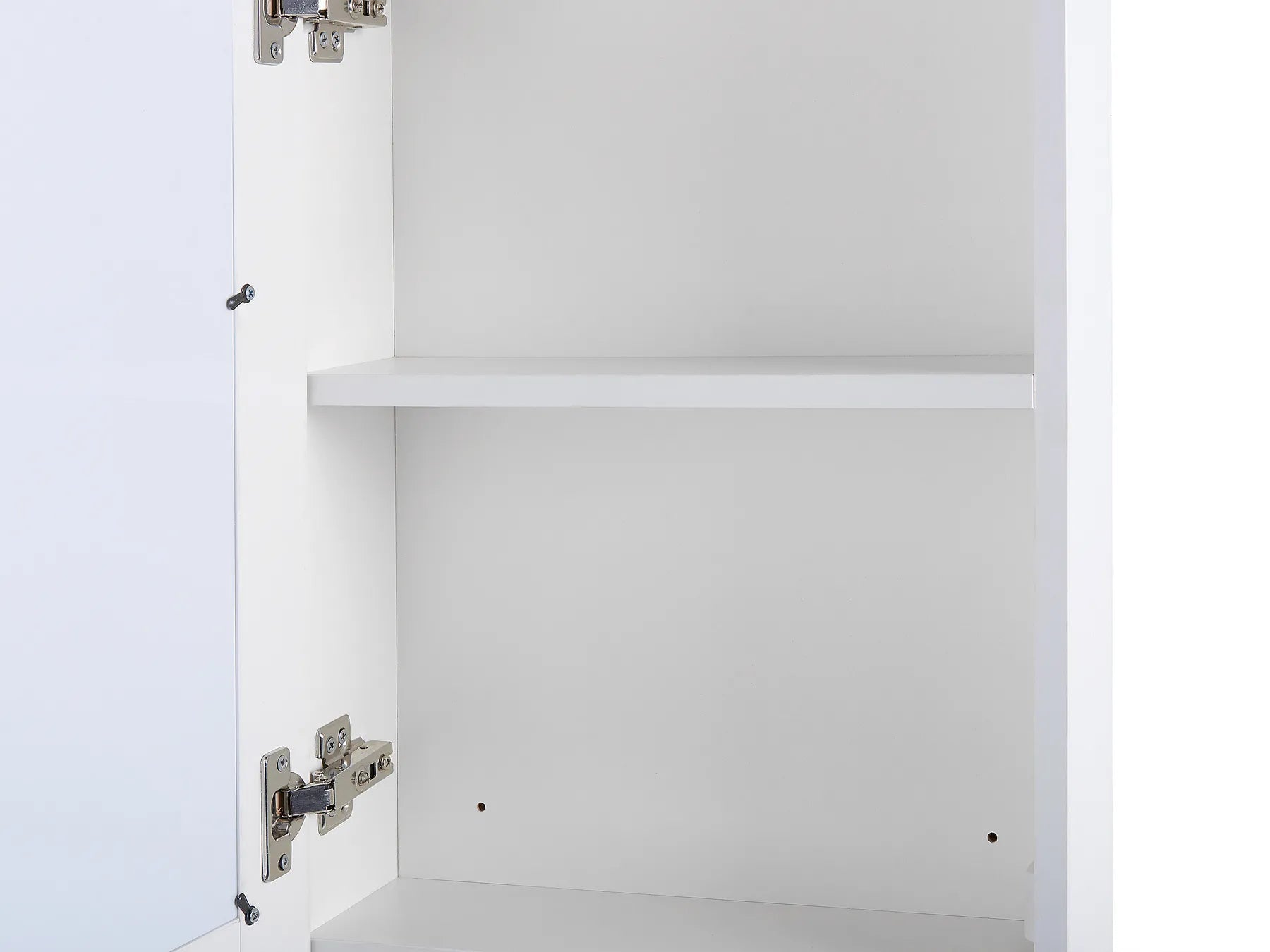 Bathroom Wall Mounted Mirror Cabinet LED CONDOR 40 cm 60 cm White