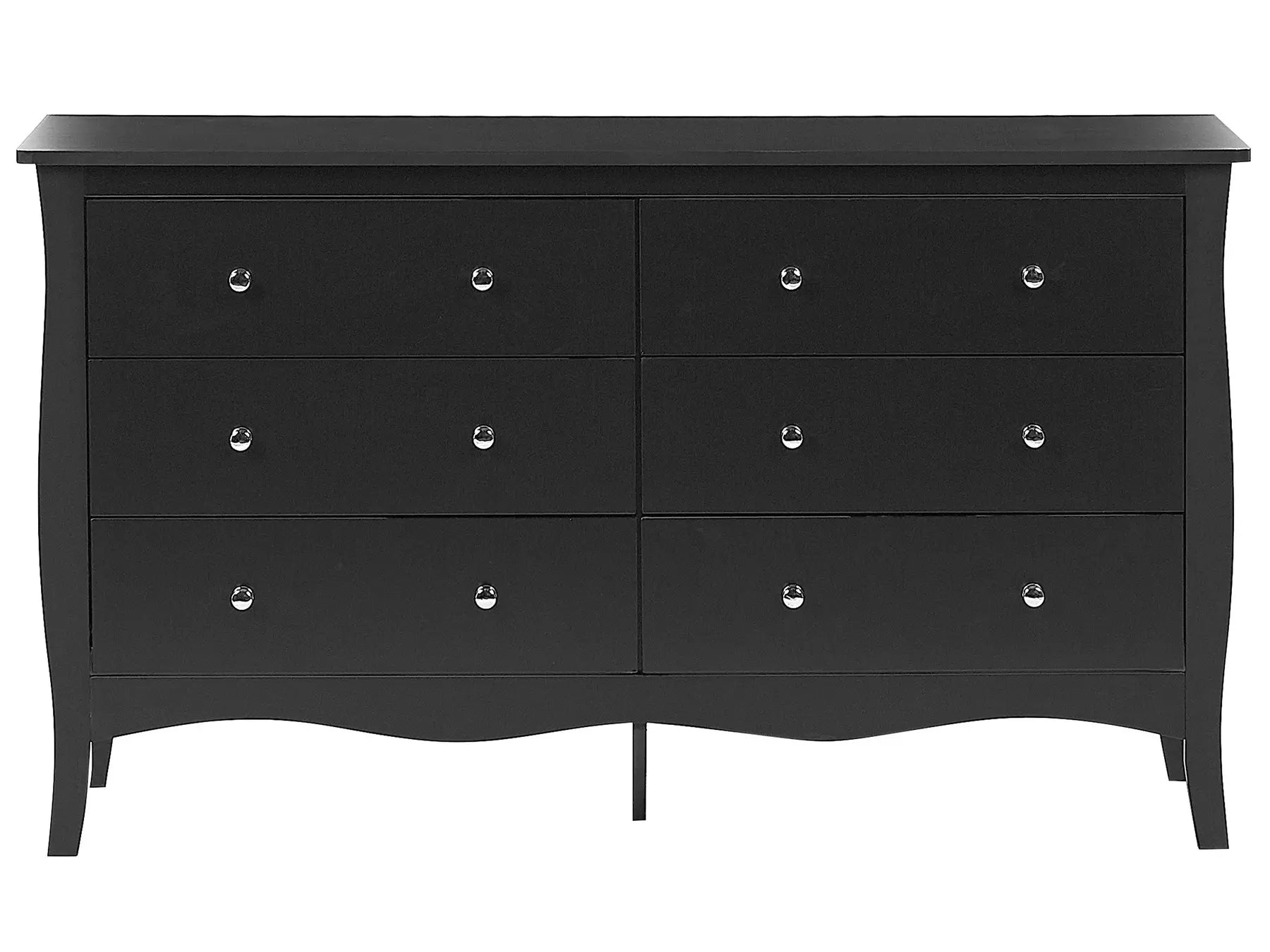 6 Drawer Chest WINCHESTER Black