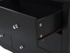 6 Drawer Chest WINCHESTER Black
