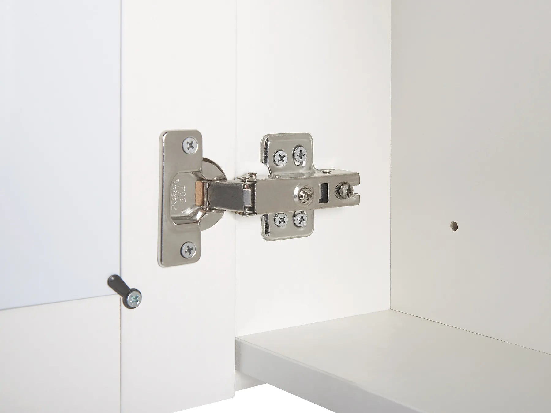 Bathroom Wall Mounted Mirror Cabinet LED MAZARREDO 60 cm 60 cm White