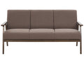 Sofa 3 Seater ASNES Fabric Brown