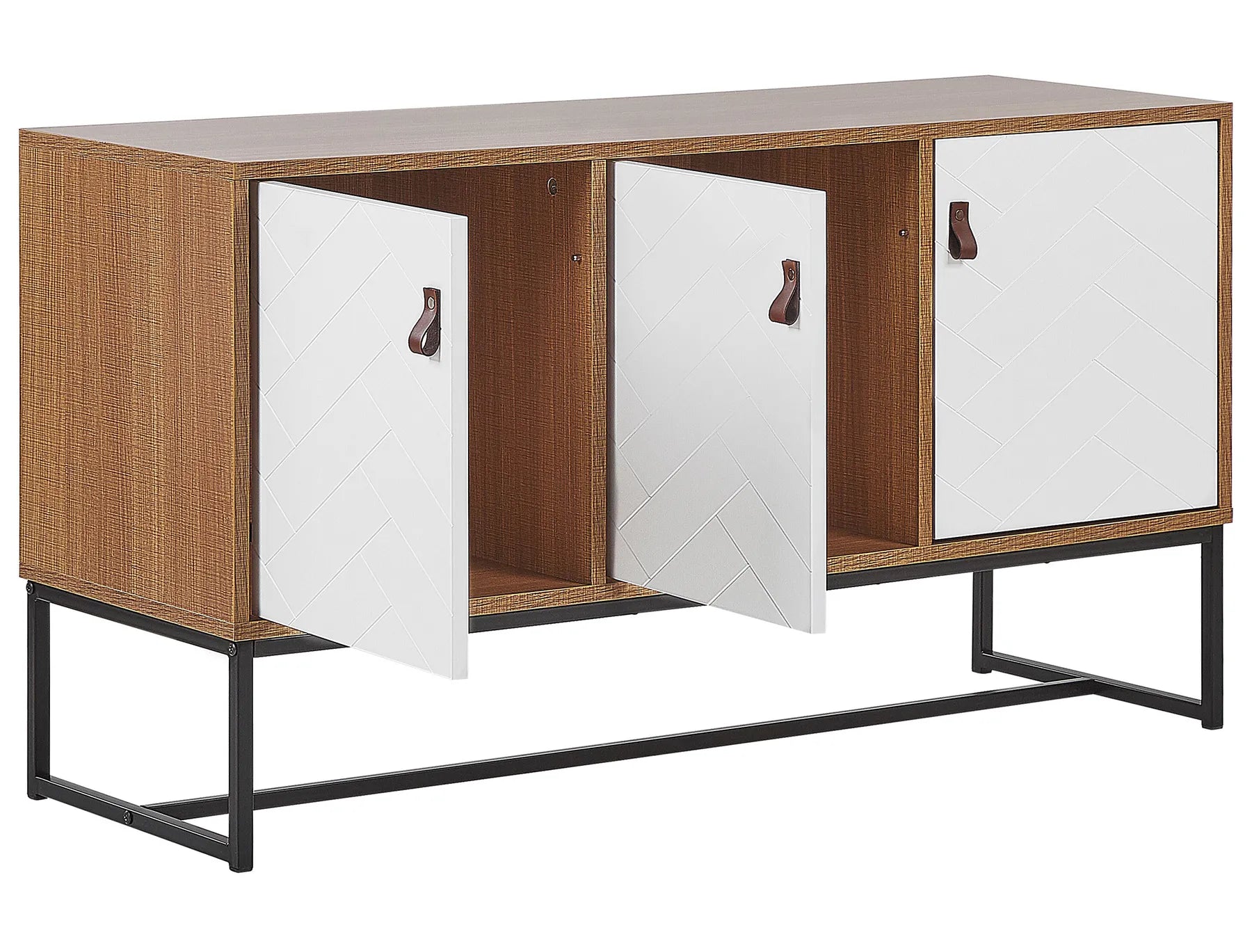 Cabinet NUEVA Light Brown/ White