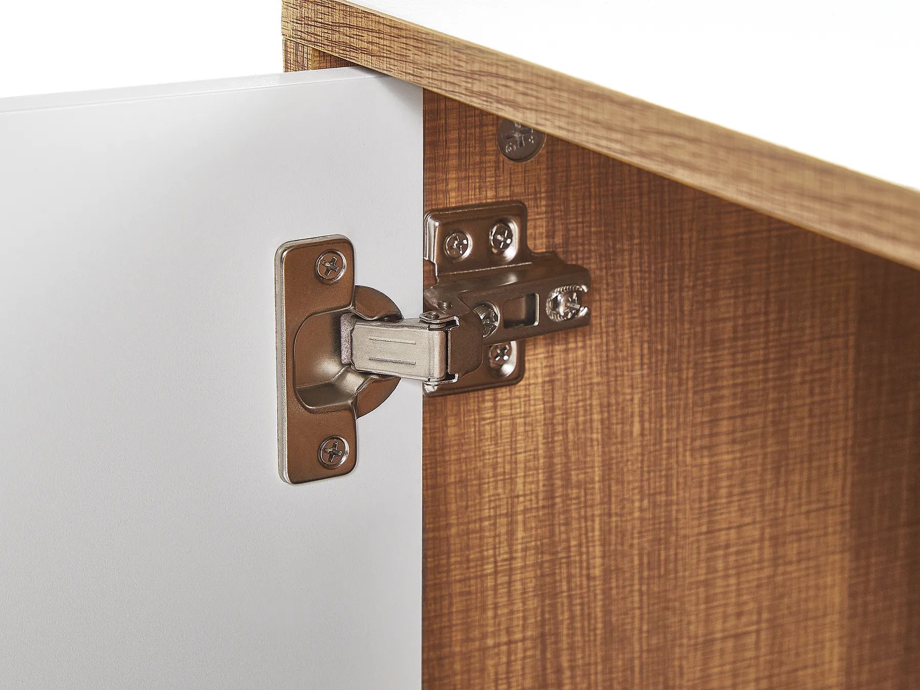 Cabinet NUEVA Light Brown/ White