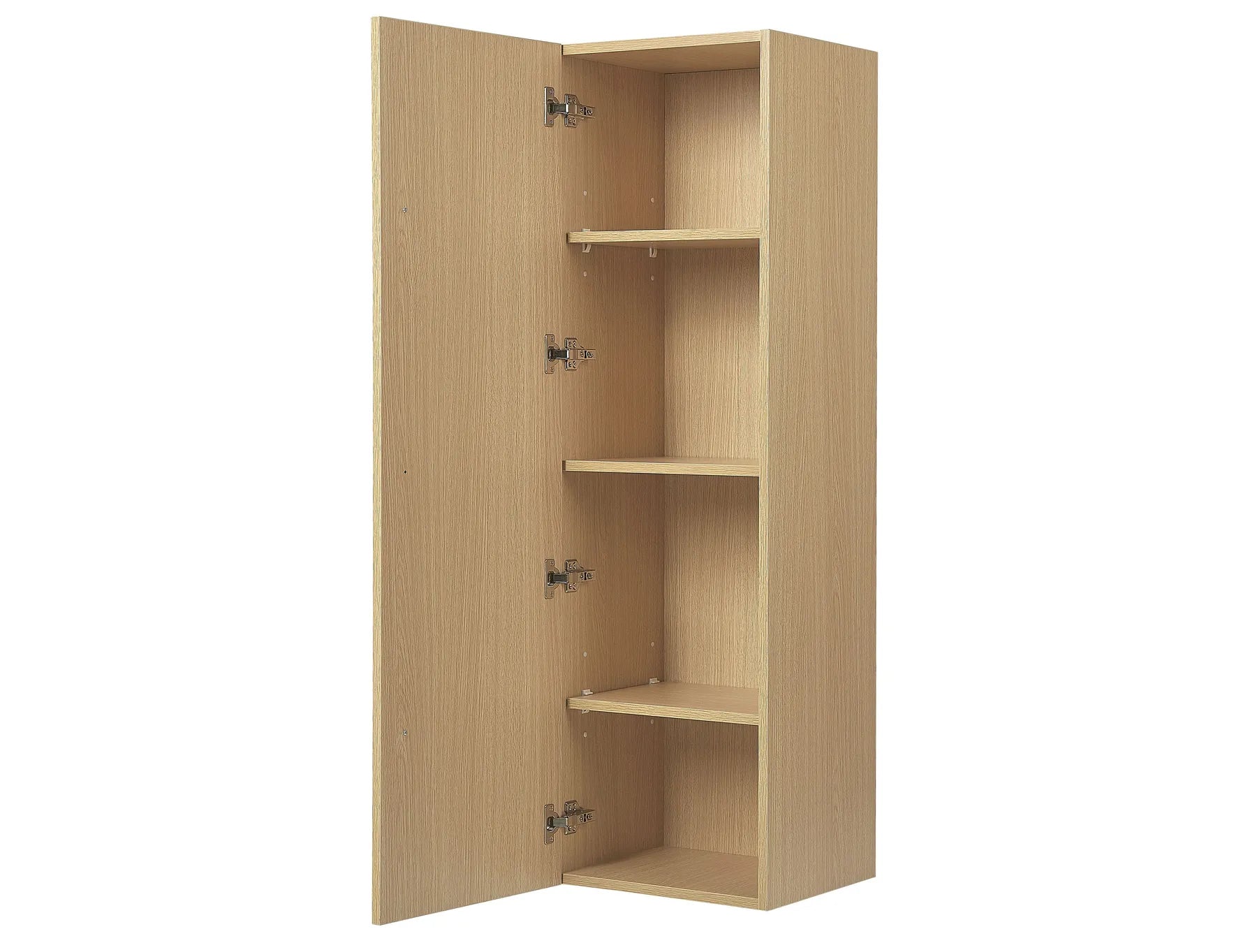 Bathroom Wall Mounted Cabinet MATARO 40 cm Light Brown