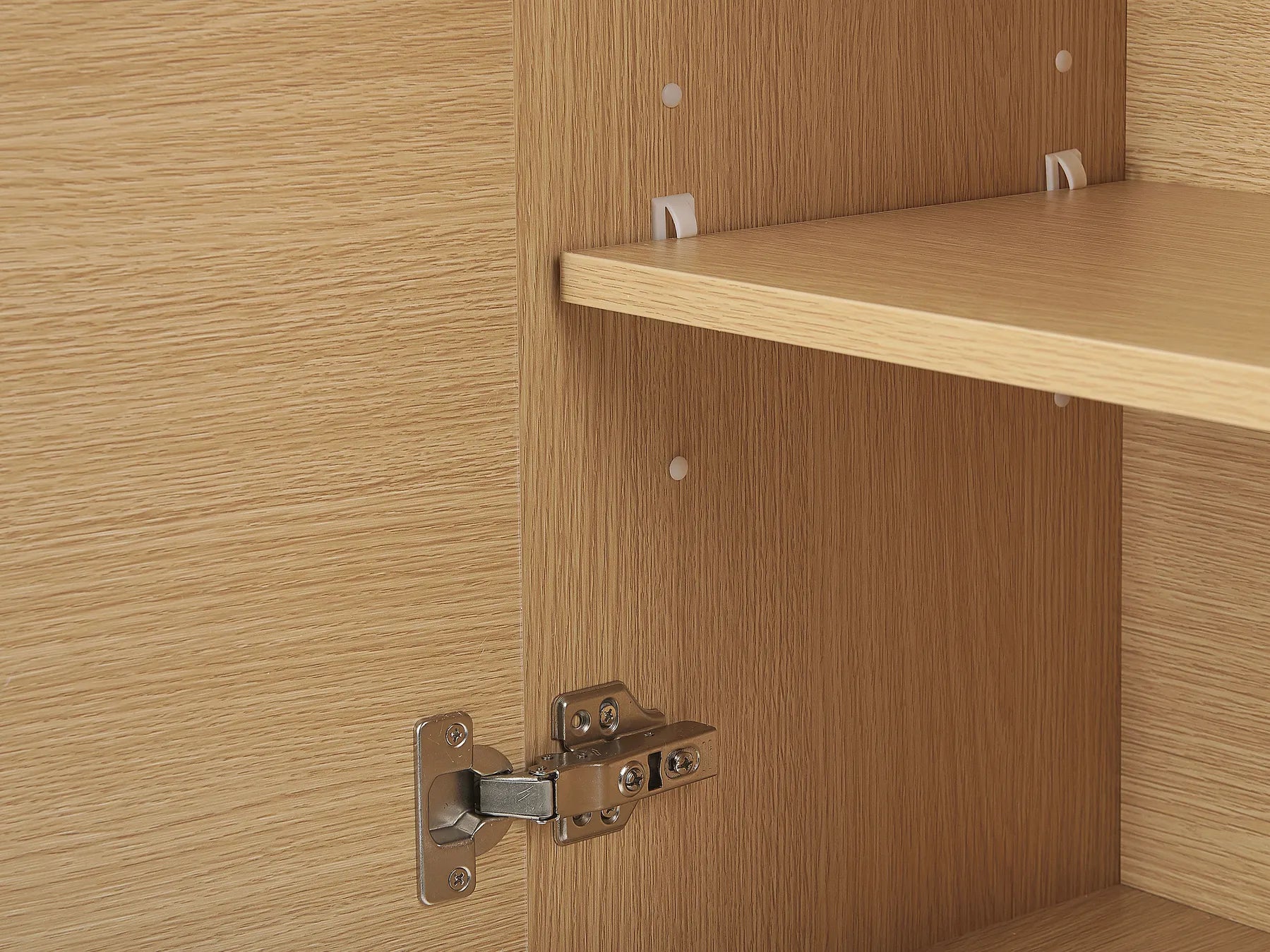 Bathroom Wall Mounted Cabinet MATARO 40 cm Light Brown