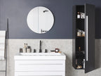 Bathroom Wall Mounted Cabinet MATARO 40 cm Black